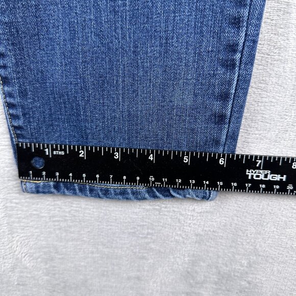 Old Navy Women's Straight Leg Jeans Sweet Heart Medium Wash Blue Size 10 Short - Picture 9 of 10
